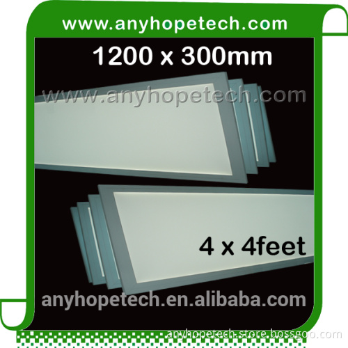 Well designed recessed single color super slim led panel 120x30
